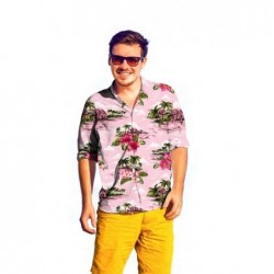 CAMISA HAWAIIANO ROSA XL-XXL