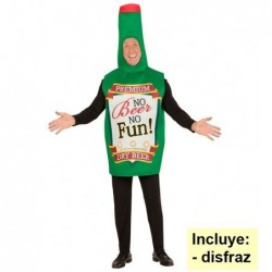 DISFRAZ DE BOTELLA DE CERVEZA