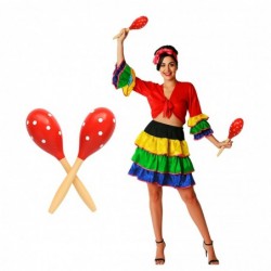 PAR MARACAS MADERAS ROJAS...