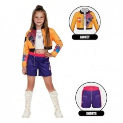 DISFRAZ K-POP RUMI MORADO...